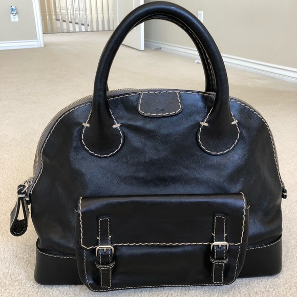 chloe bowling bag